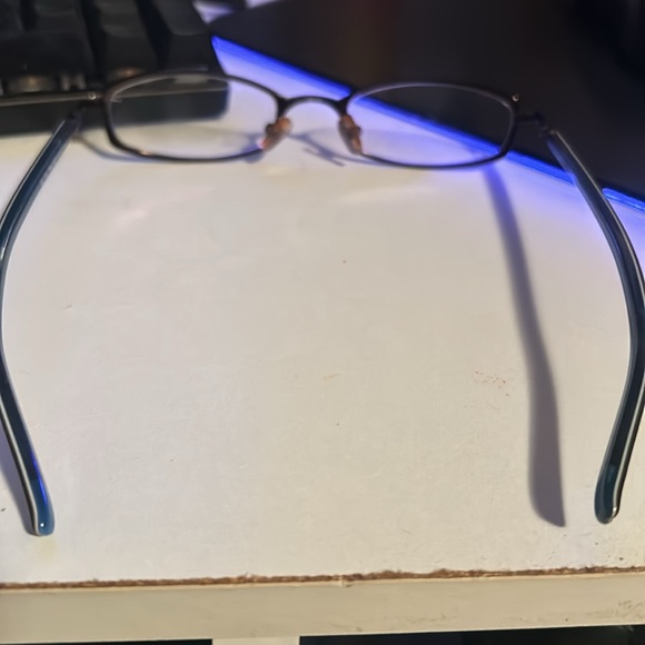 GUESS GU128 Eyeglasses Frame Petite 48-19-135 Gun Multicolor - Picture 4 of 5